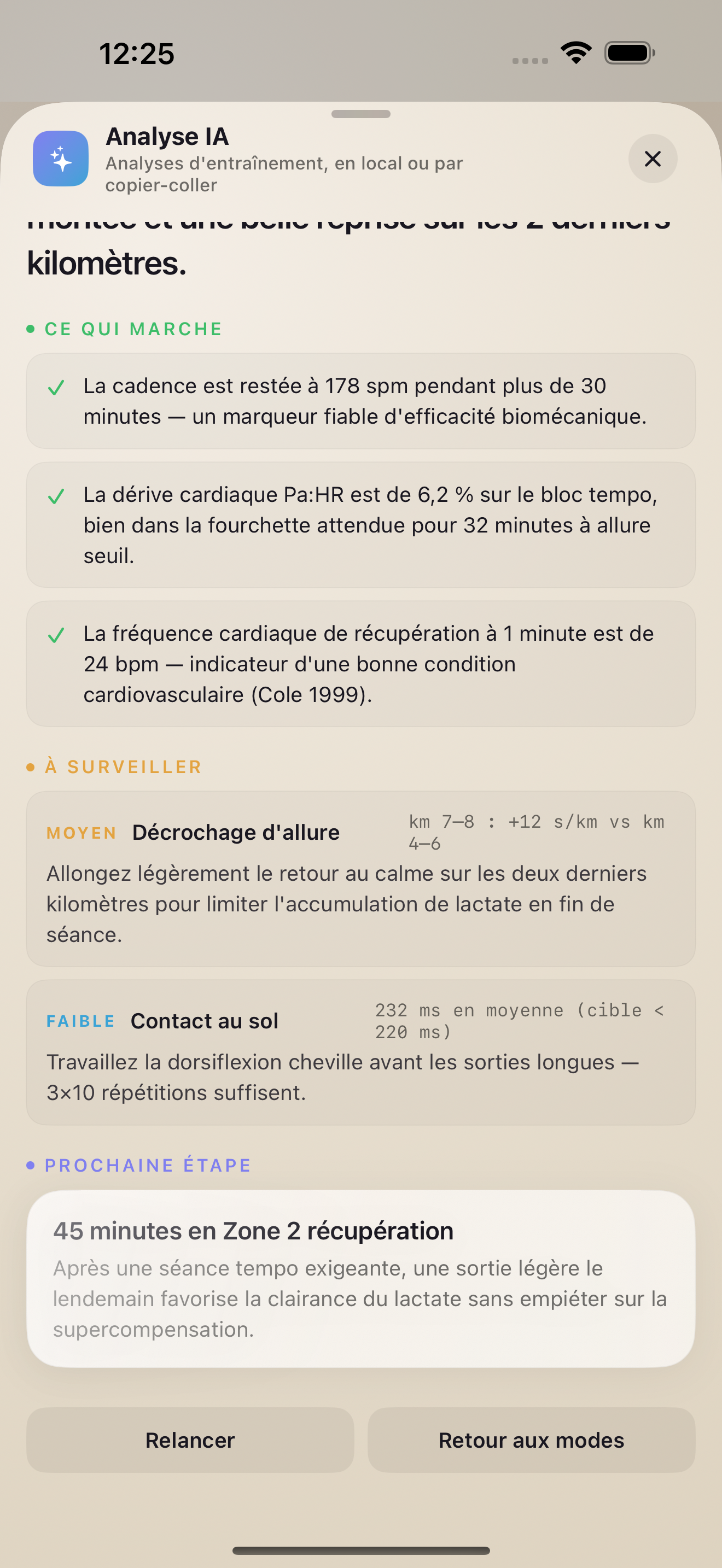 Analyse écrite générée par Layrd
