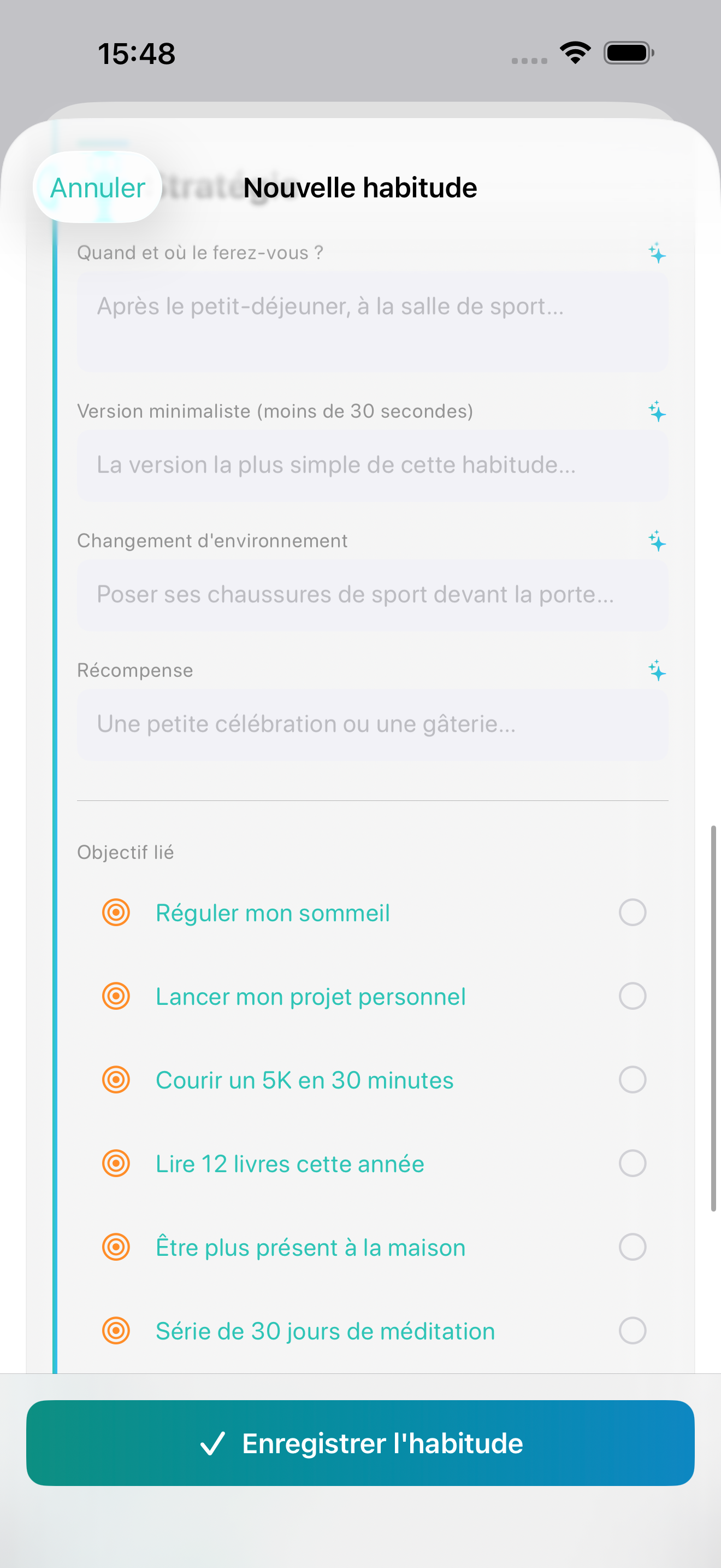 Plan d'action IA personnalisé de Vestig
